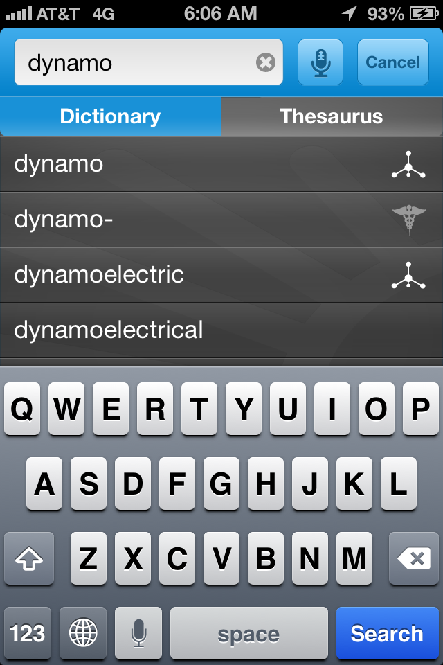 Dictionary.com Dictionary & Thesaurus - No Ads iPhone Dictionary.com Dictionary & Thesaurus - No Ads iPhone